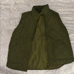 J. Crew Mercantile Olive Vest